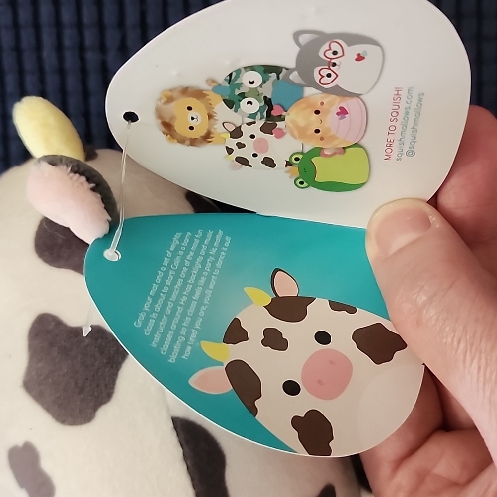 NWT Squishmallow Colin The Cow 5" Walgreens Exclusive - Picture 9 of 12